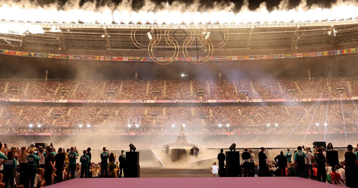 Paris says au revoir to 2024 Olympics as closing ceremony plays out for thousands in stadium