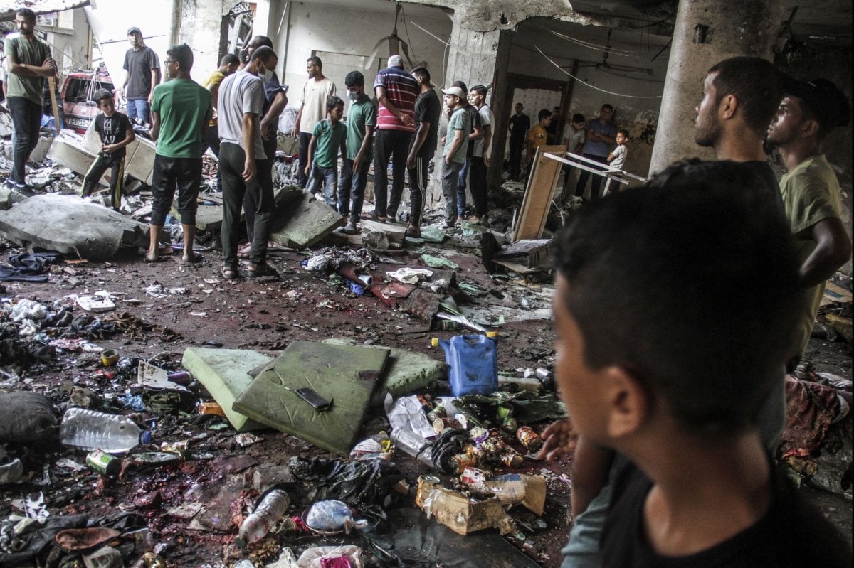 Rights group finds no evidence of Hamas military presence at school massacre site