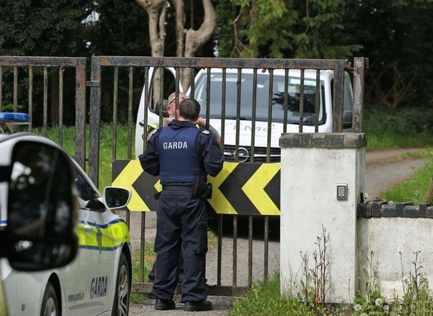 Work begins at Thornton Hall site to house asylum seekers with a number of arrests made as tensions rise