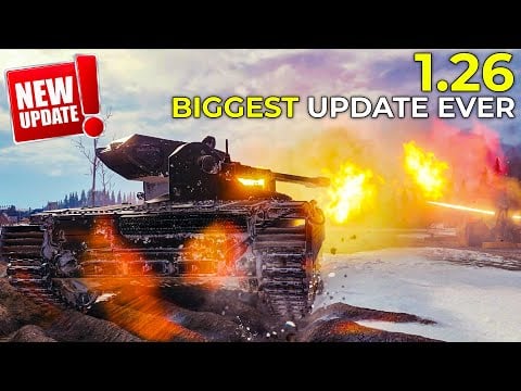 1.26 Update is CRAZY! | World of Tanks Update 1.26 Patch Review