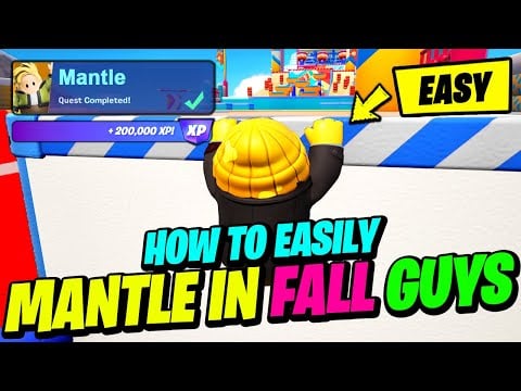 How to EASILY Mantle in Fortnite X Fall Guys