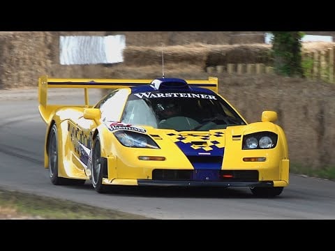 $20 Million McLaren F1 GTR Longtail 1 of 10 - Engine Start, Revs, Accelerations @ FOS Goodwood