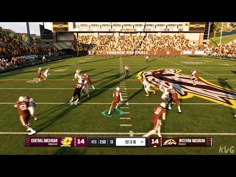 EA Sports College Football 25 - Central Michigan Chippewas vs Western Michigan Broncos - Gameplay 4K