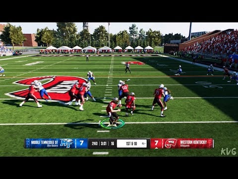 EA Sports College Football 25 - Middle Tennessee State Blue Raiders vs Western Kentucky - Gameplay