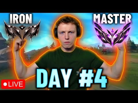 IRON TO MASTER #DAY 4 (21 wins / 2 losses)