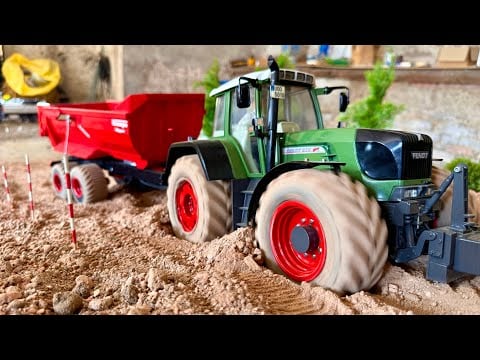 SUPER TRACTORS RC FENDT STUNNING RIG, RC TRUCKS