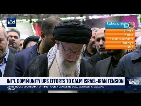 Israel-Iran tensions peak as world powers call for calm