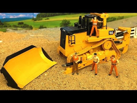 CAT Bulldozer Bruder Toys RC Trucks and Tractors!