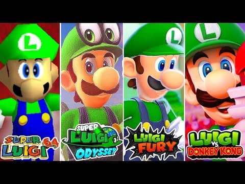 All Super Luigi Games - Full Games Walkthrough (HD)