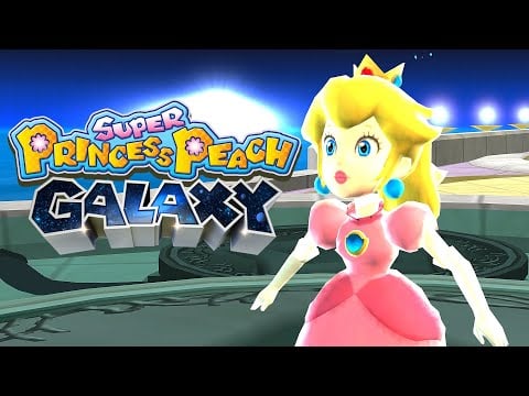 Super Princess Peach Galaxy - Full Game Walkthrough Part 01 (4K)