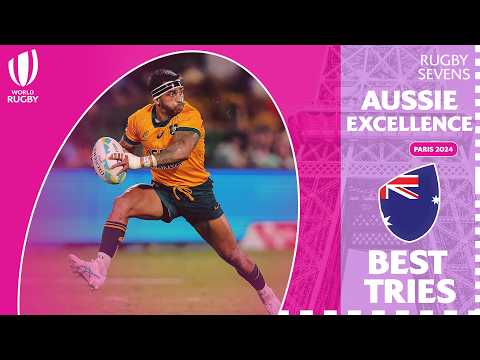 Awesome Australian Action! | Australia 7s | Top Tries from SVNS 2023/24