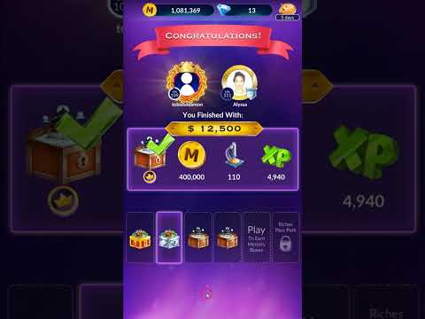 Official Millionare Game on Android - nice gameplay of mine