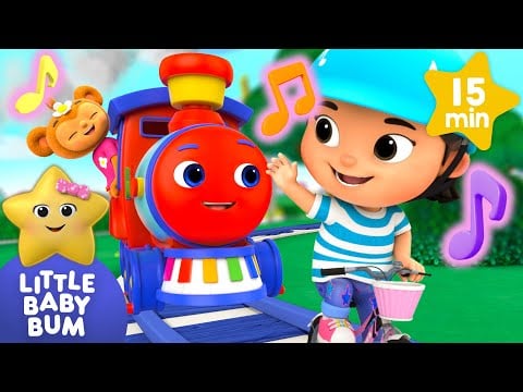 Choo Choo Goes The Train | Little Baby Bum