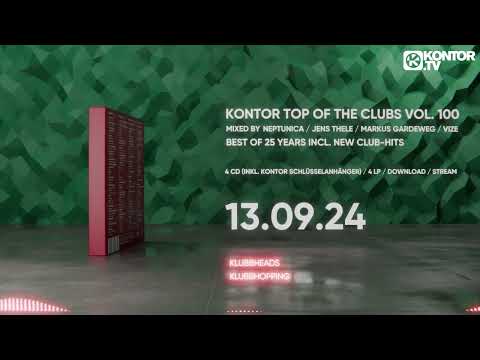 Kontor Top Of The Clubs Vol. 100 (Official Minimix) !!! 4CD &amp; 4LP SET !!!