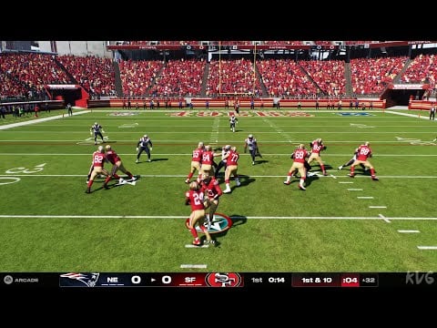 Madden NFL 25 - New England Patriots vs San Francisco 49ers - Gameplay (PS5 UHD) [4K60FPS]