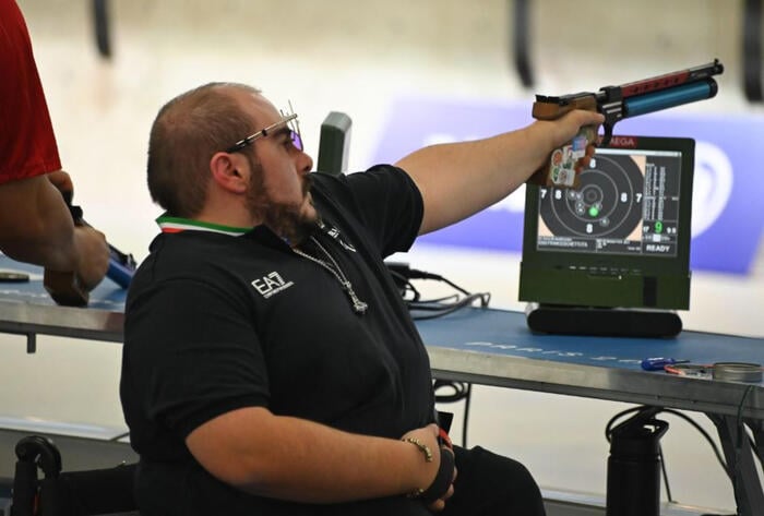 Paris: Franceschetti bronze in 50m pistol shooting