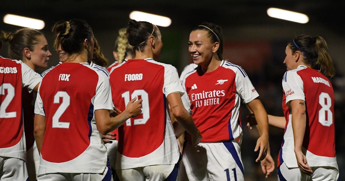 Katie McCabe's Arsenal thrash Rangers 6-0 in Champions League qualifying