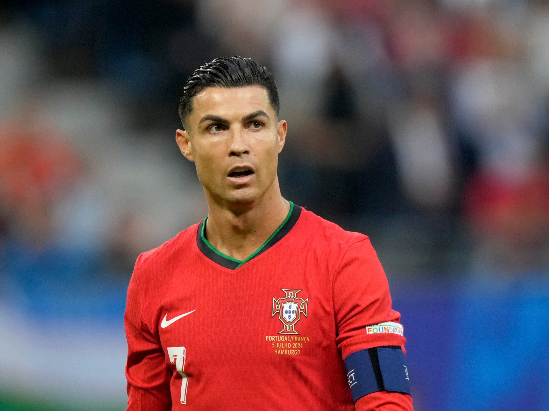 Cristiano Ronaldo not ready to retire from international football