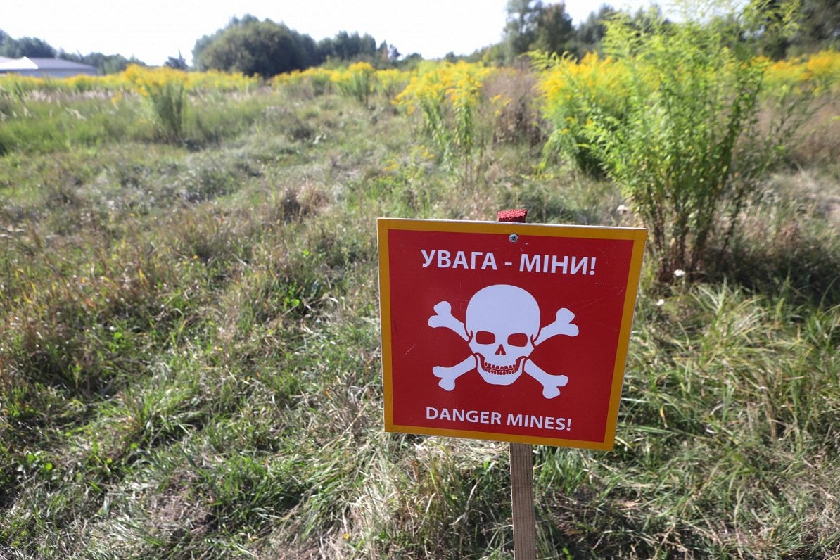 Talsi company helping to neutralize mines in Ukraine