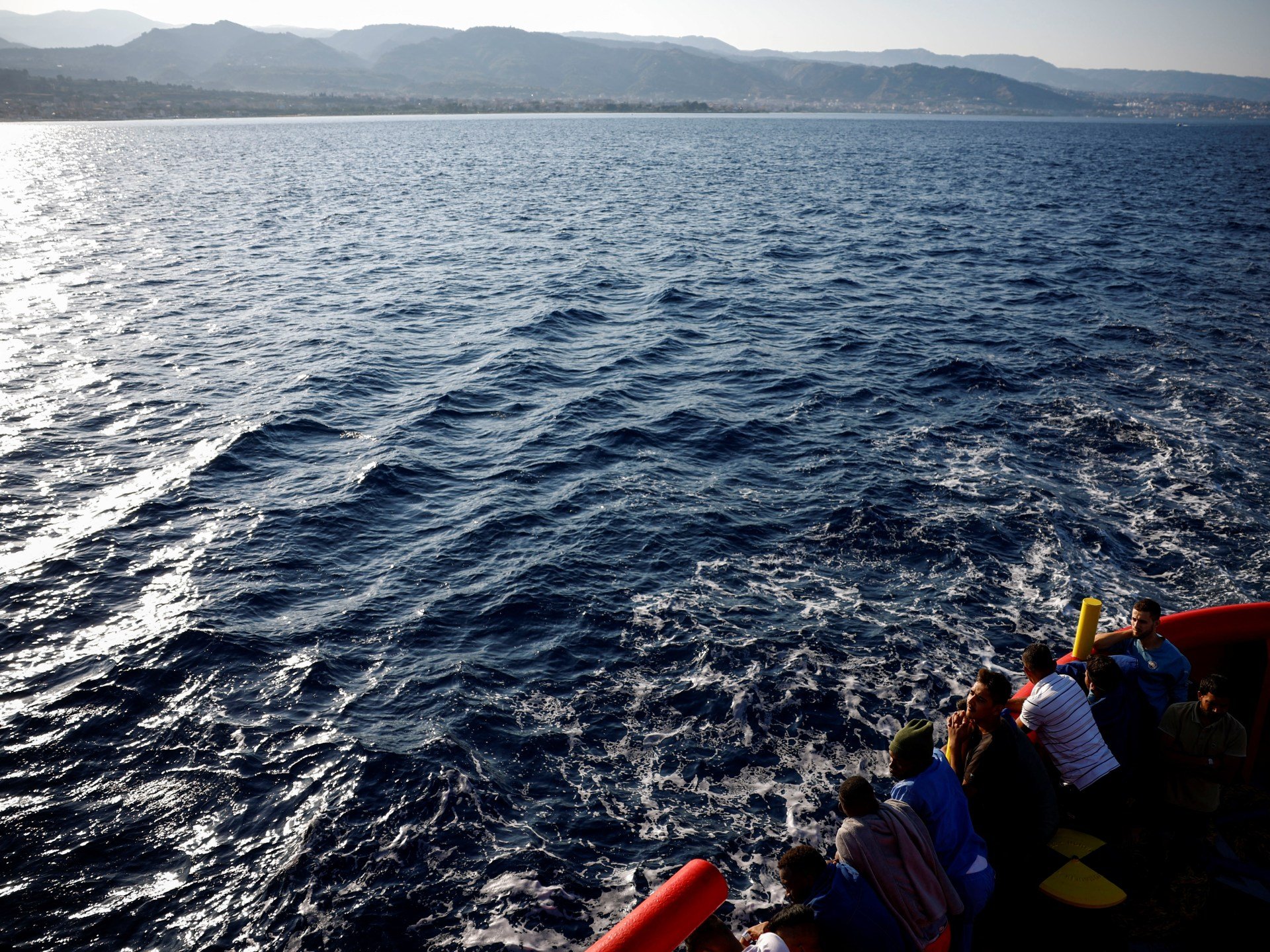 Seven missing after luxury superyacht capsizes off Sicily coast in Italy