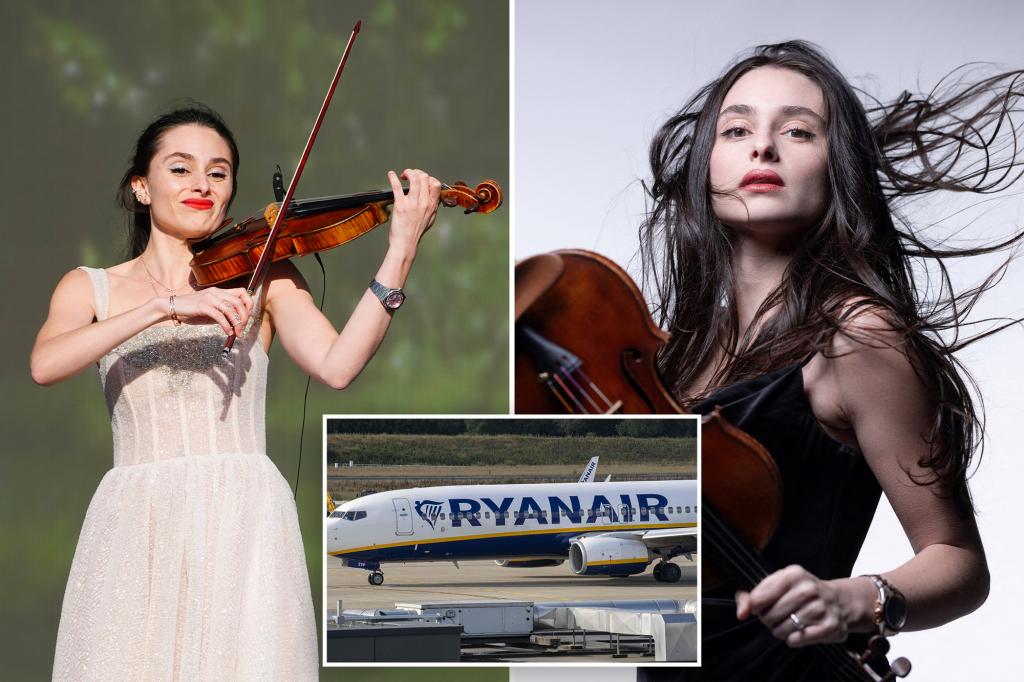 Award-winning violinist Esther Abrami denied boarding Ryanair flight with 200-year-old instrument: 'I begged them'