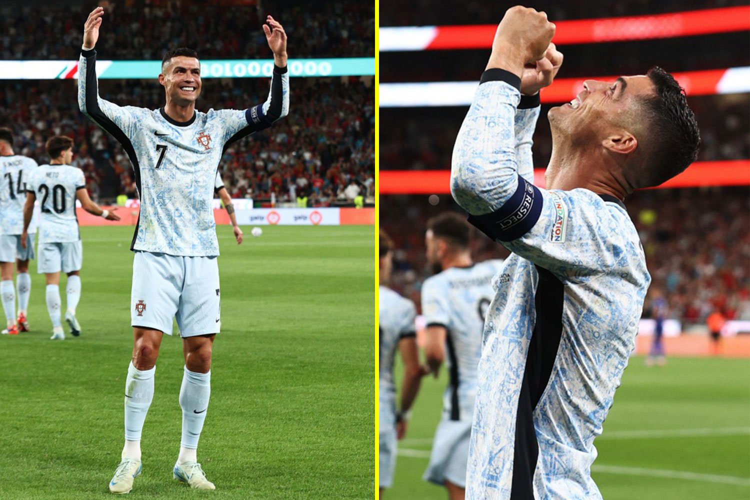 Cristiano Ronaldo creates football history by hitting landmark figure for Portugal in Nations League clash against Croatia