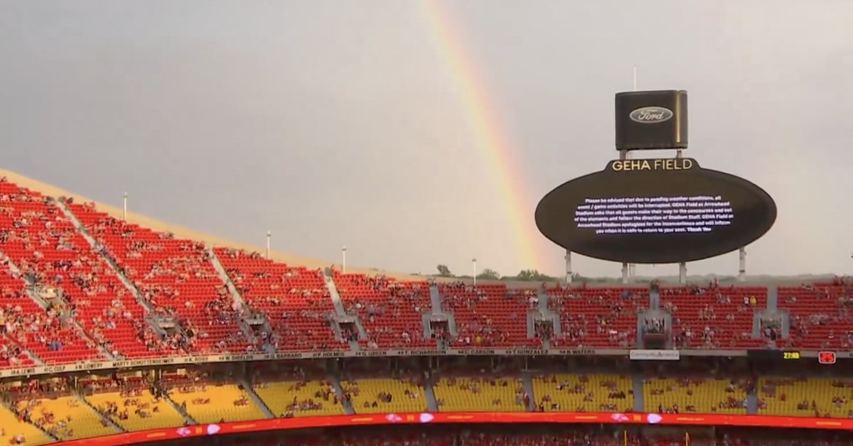 Chiefs-Ravens NFL Kickoff Game delayed due to weather