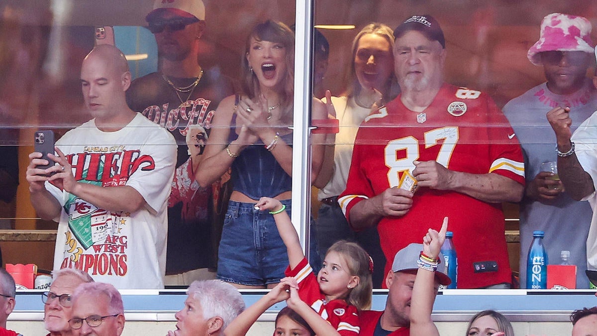 WATCH: Taylor Swift reacts to Chiefs' first touchdown of 2024 NFL season in Thursday opener vs. Ravens