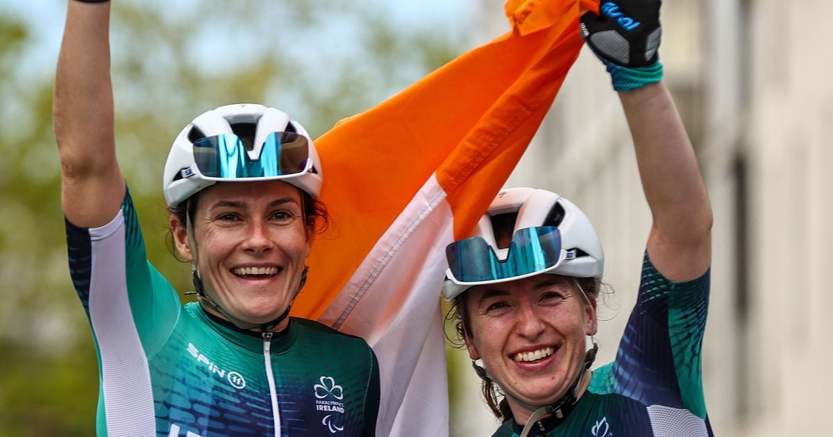 Katie-George Dunlevy and Linda Kelly claim Ireland's sixth Paralympics medal