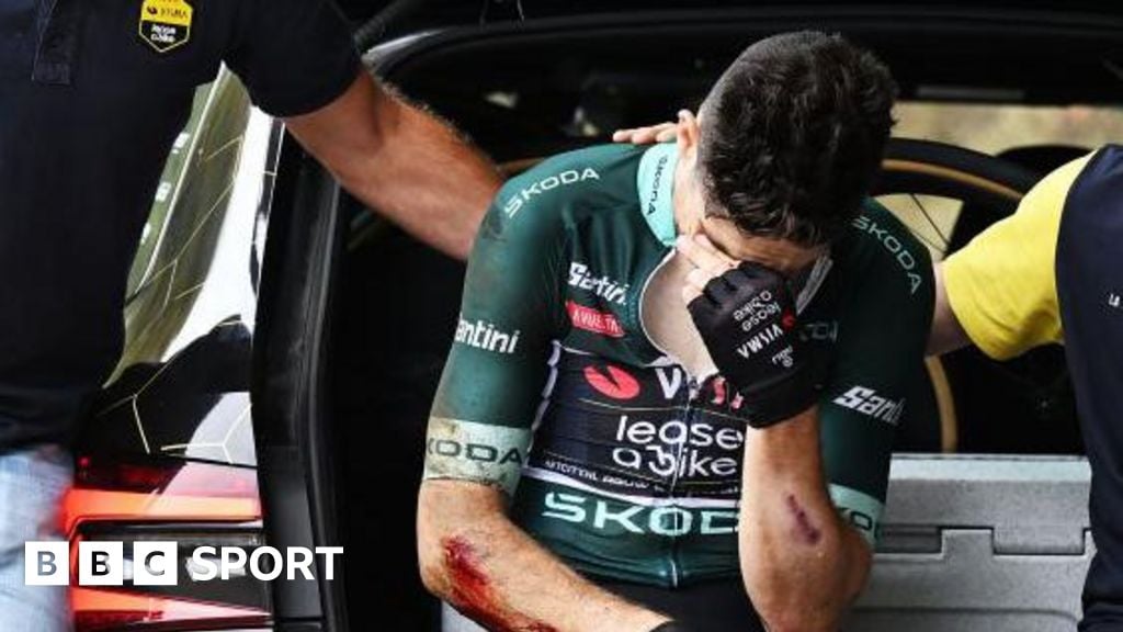 Injured Van Aert to miss rest of the season