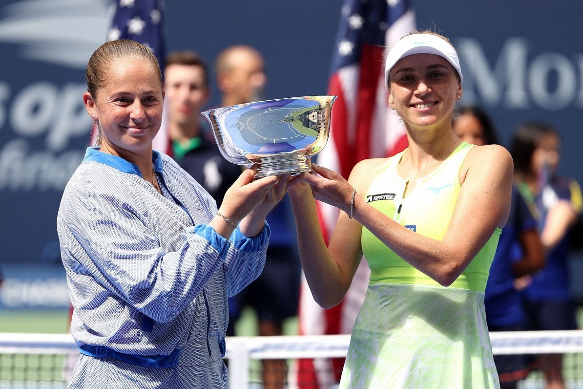 Ostapenko and Kichenok earn US Open doubles win