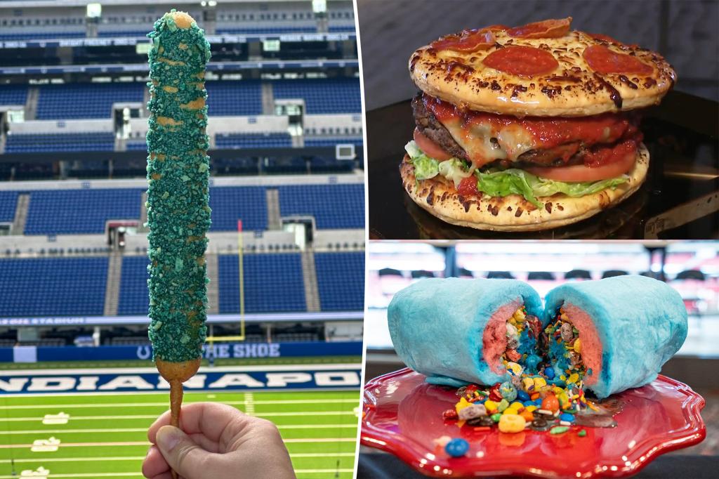 The weirdest foods NFL stadiums are offering this season