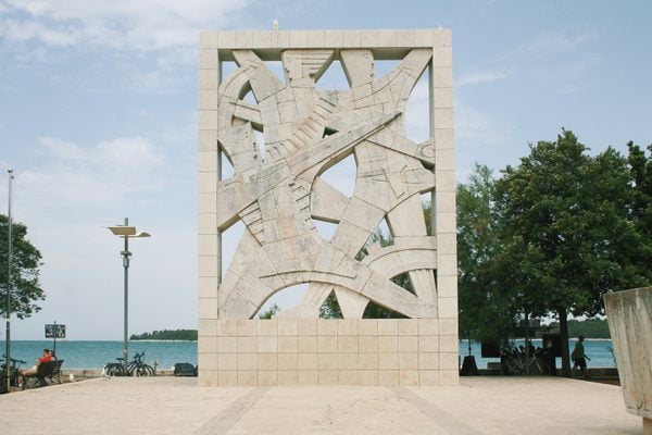 Partisan and Victims of Fascism Memorial in Rovinj, Croatia