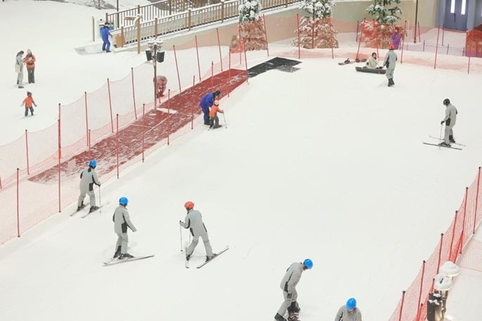 World's largest indoor ski resort opens in Shanghai