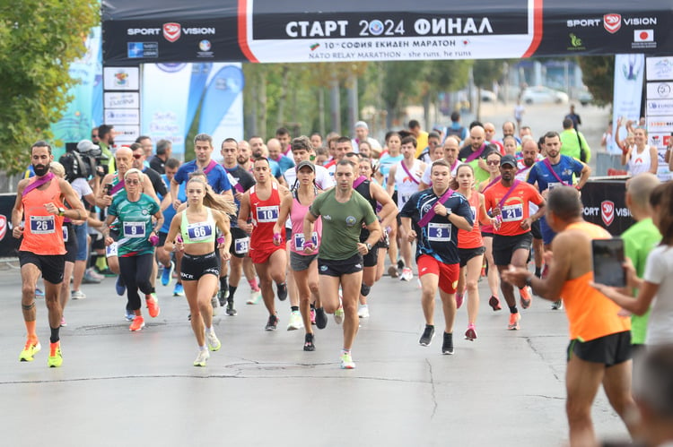 Sofia Hosts 10th Ekiden Marathon