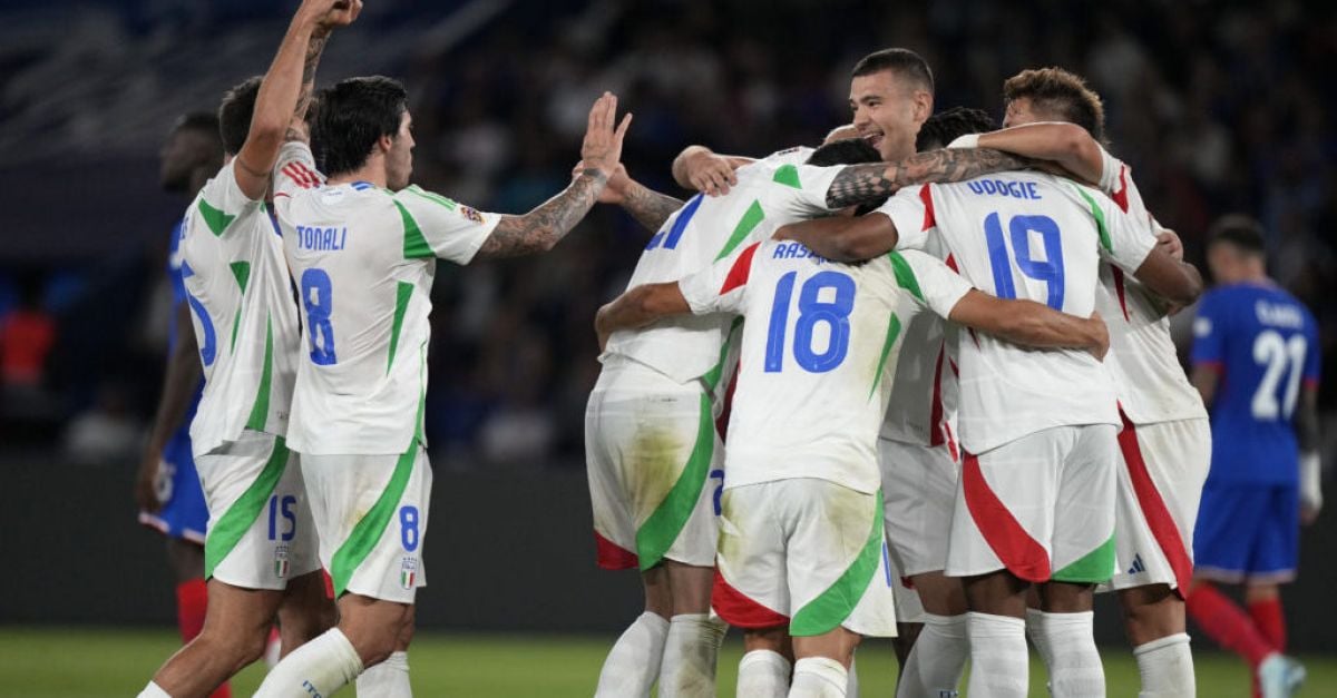 Italy win Nations League opener despite 13-second goal for France