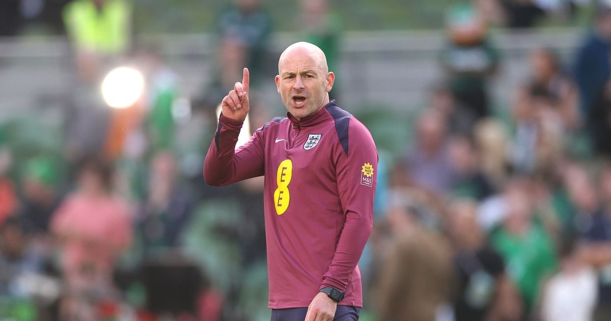 Lee Carsley in hilarious Ireland v England bench error ahead of Nations League clash