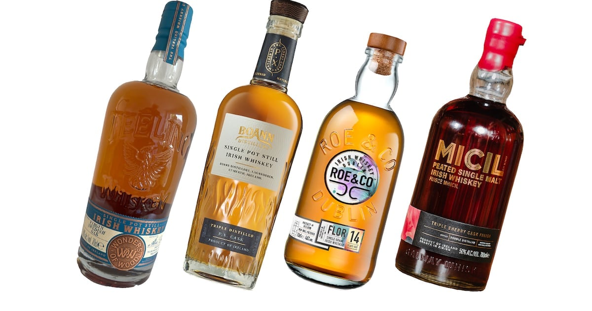 Four distinctive new Irish whiskeys to try