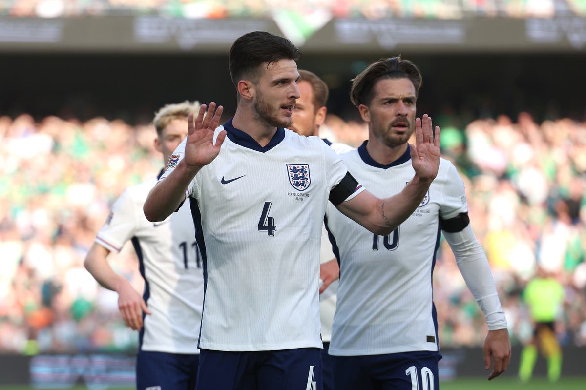 Republic of Ireland 0-2 England: Declan Rice and Jack Grealish strike on Dublin return in routine win