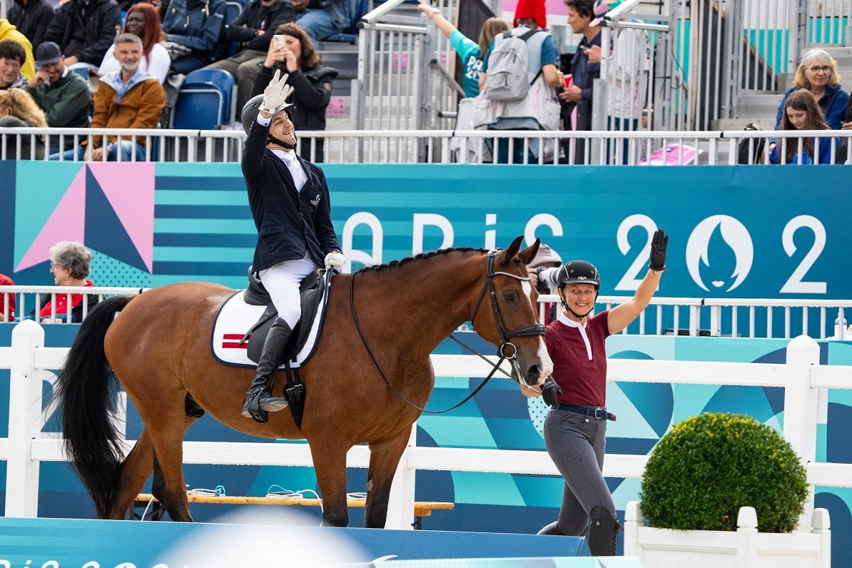 Snikus wins second equestrian gold for Latvia