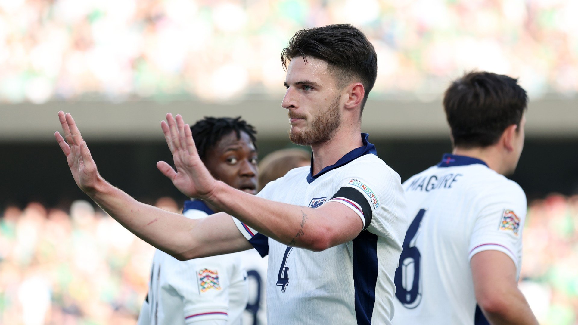 Declan Rice explains emotional reason behind decision not to celebrate goal against Ireland