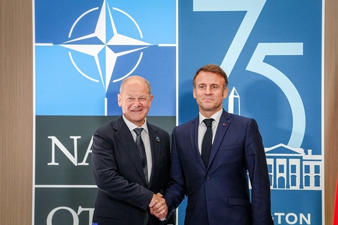 Scholz, Macron mull how to make Europe more competitive