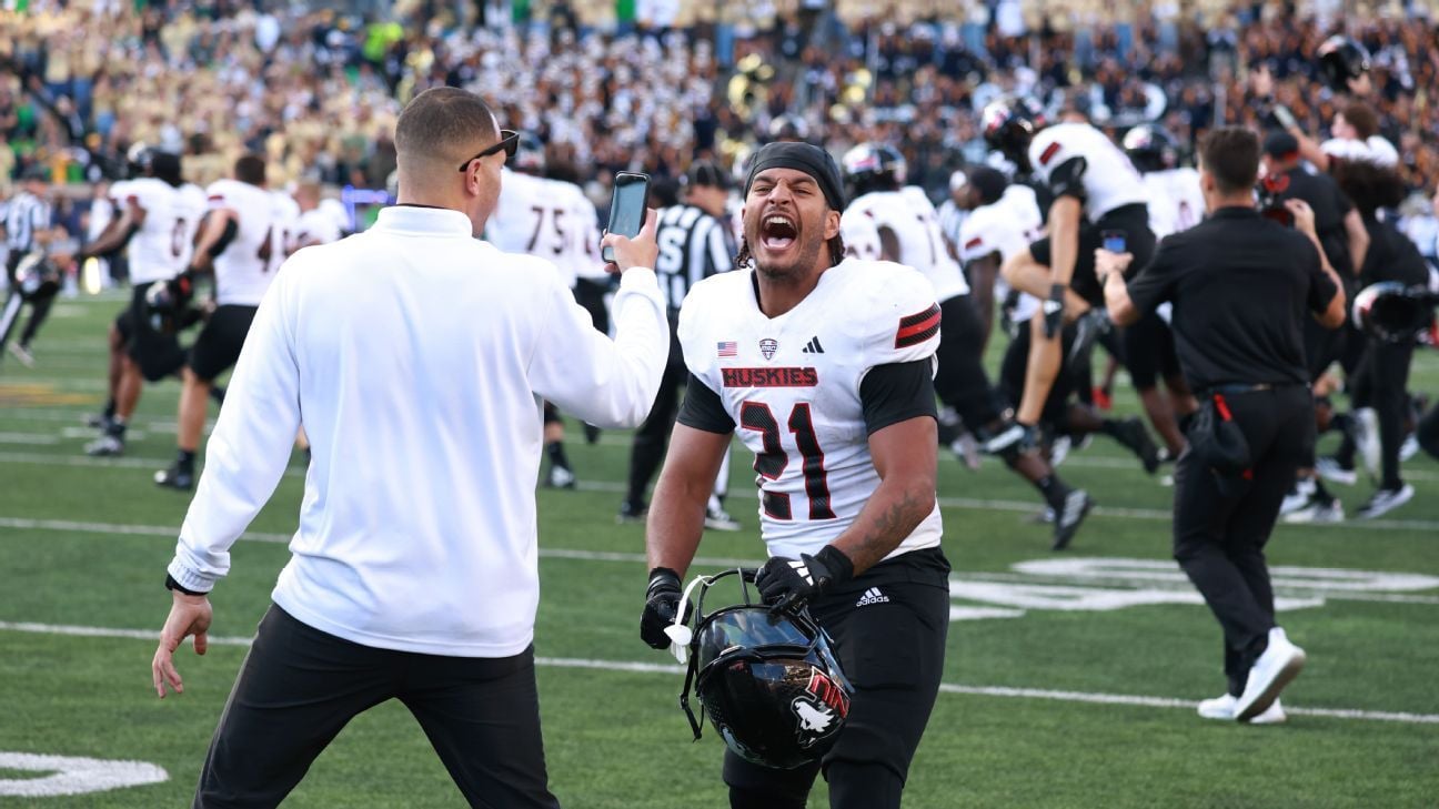 College football's latest upset is NIU-Notre Dame shocker