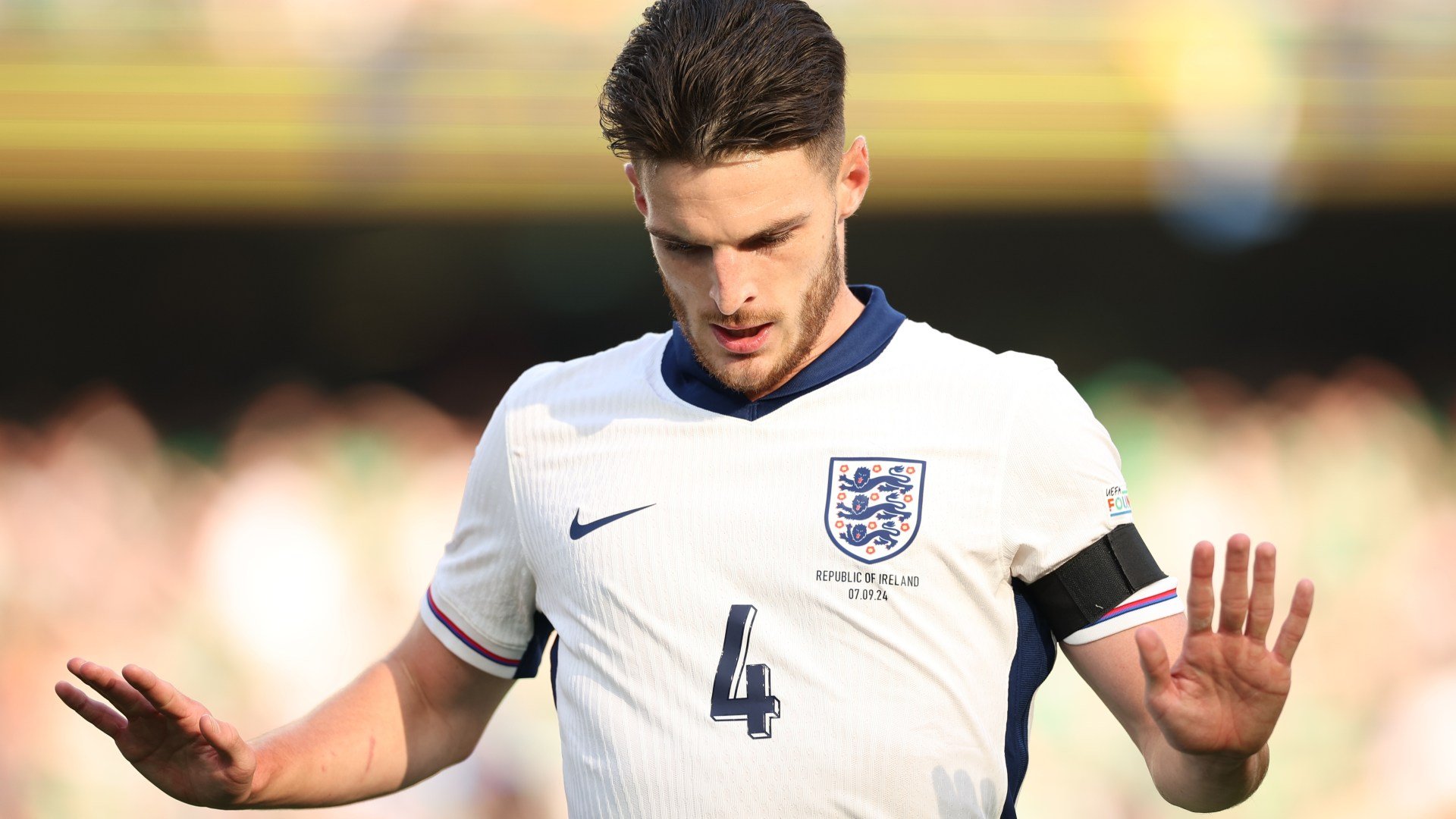 Declan Rice reveals family reason was behind non-celebration of goal vs Ireland in Nations League win at Aviva Stadium