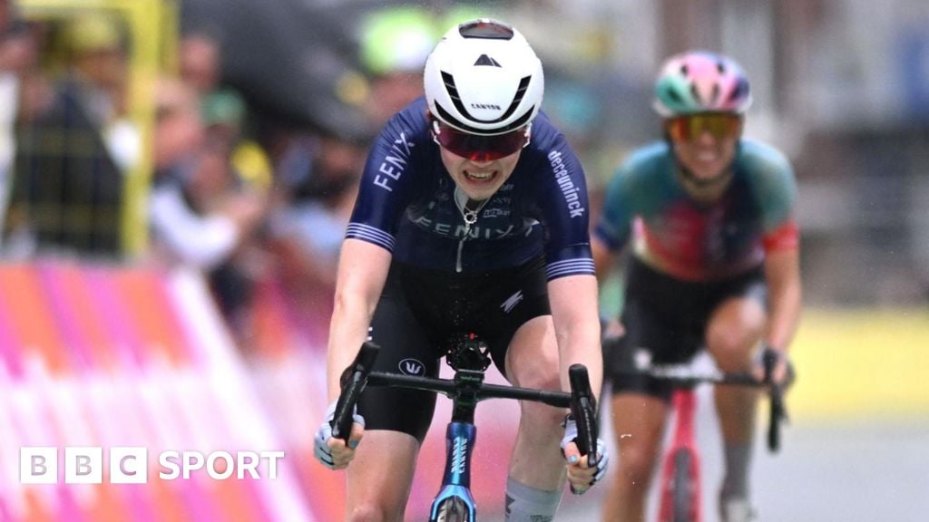 Pieterse wins stage four of Tour de France Femmes