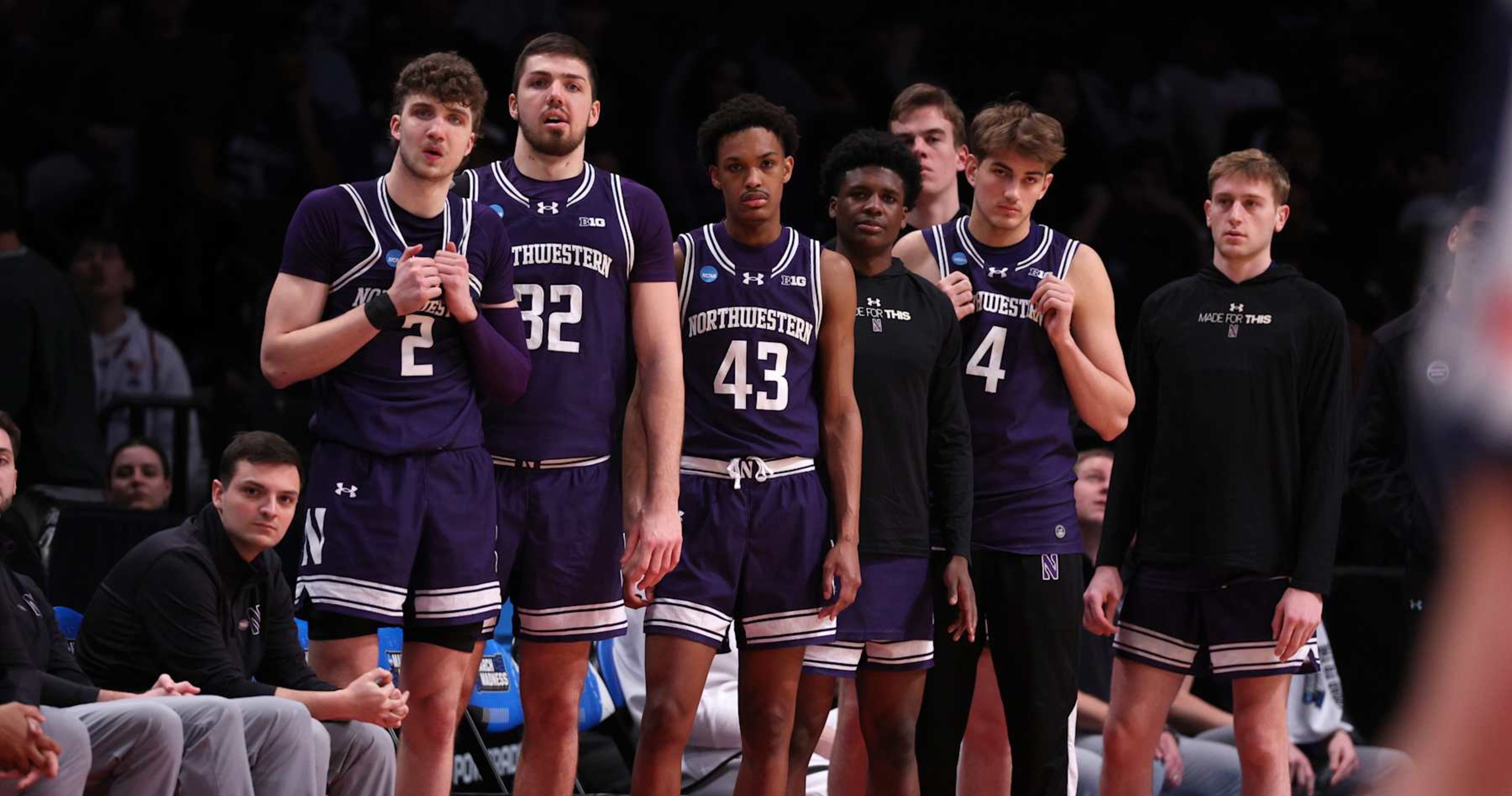 Photo: Northwestern MCBB Unveils New 'White Gothics' Uniforms Ahead of 2024-25 Season