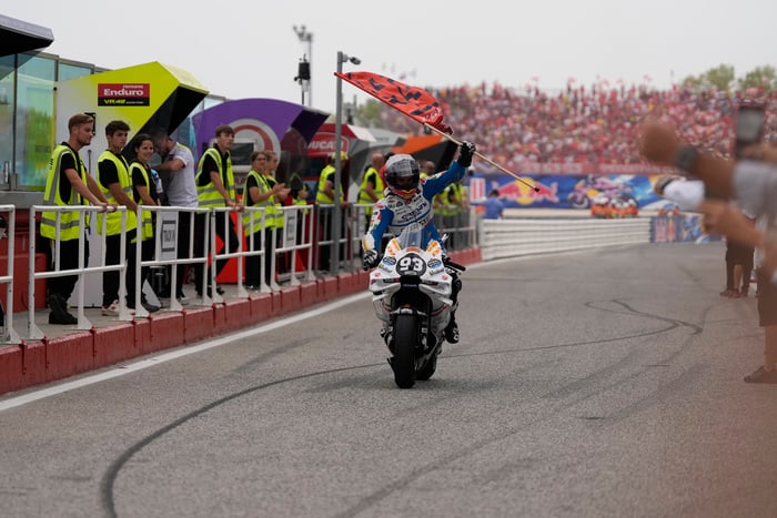 MotoGP: Marc Marquez wins San Marino GP, Bagnaia 2nd 