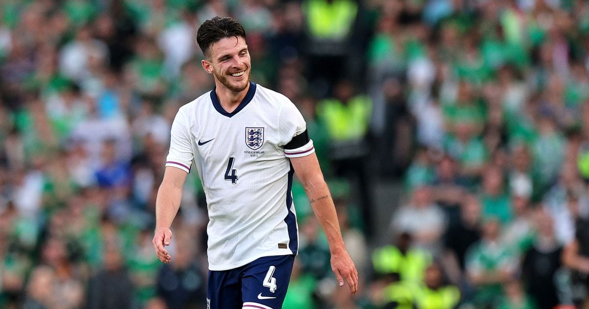 England fans brutally troll Ireland with Declan Rice chant to tune of Irish classic