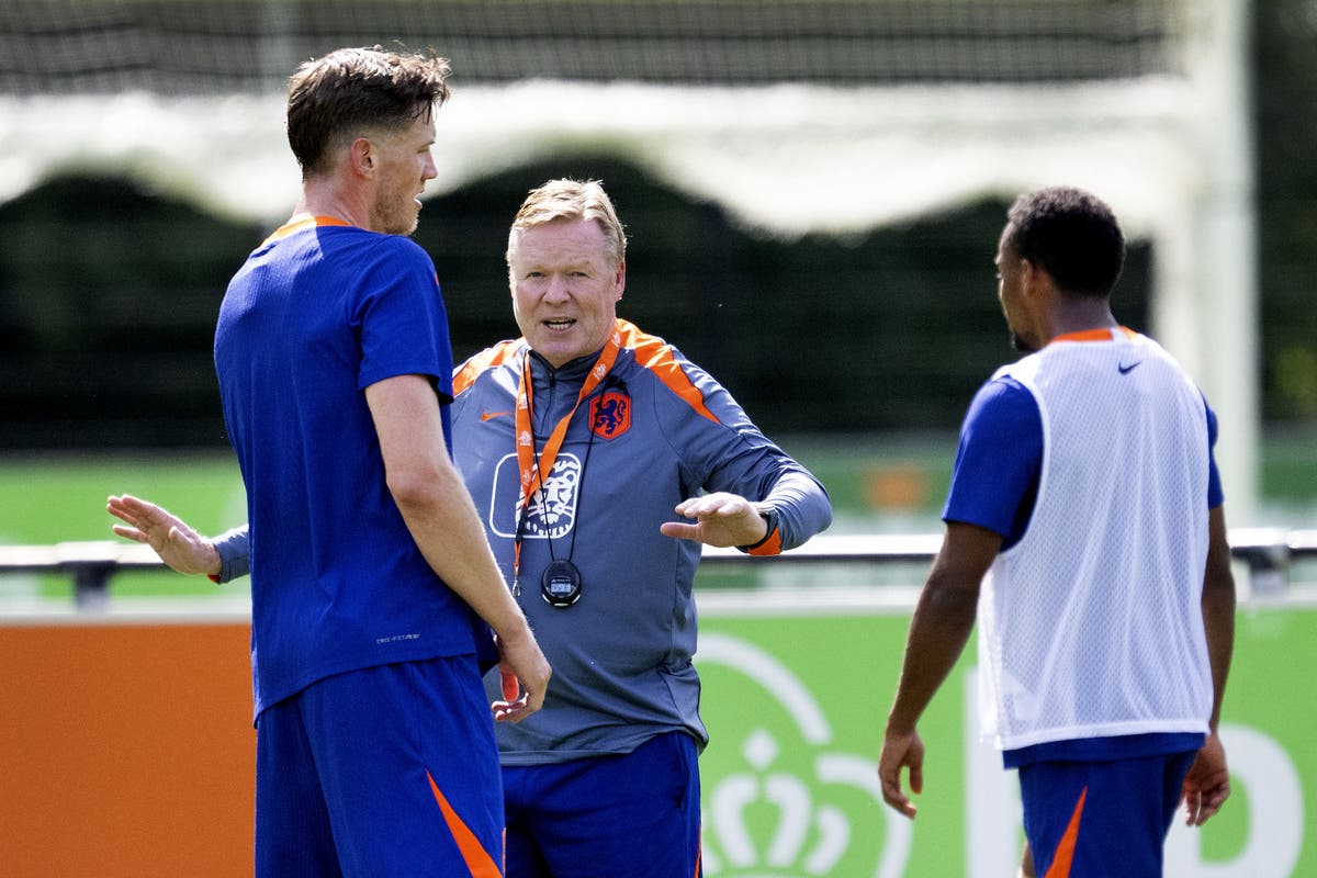 Wout Weghorst storms off after angry Netherlands training clash with Arsenal defender Jurrien Timber