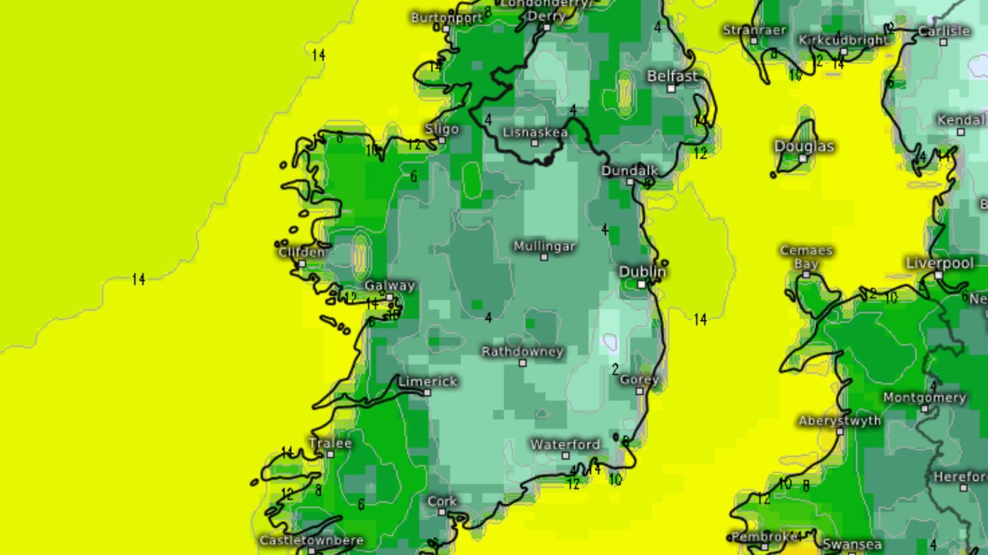 'Time to find the big coat again' as Met Eireann warn temps to plummet to 4C and frost, hail & lightening to hit Ireland